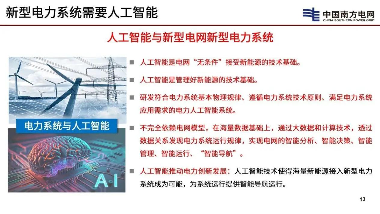 2025新型电力系统需要人工智能报告